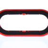 A78RXB Red reflex snap-on trim ring, FMVSS "A" - Image 3